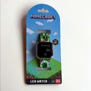 NWT Minecraft LED Watch